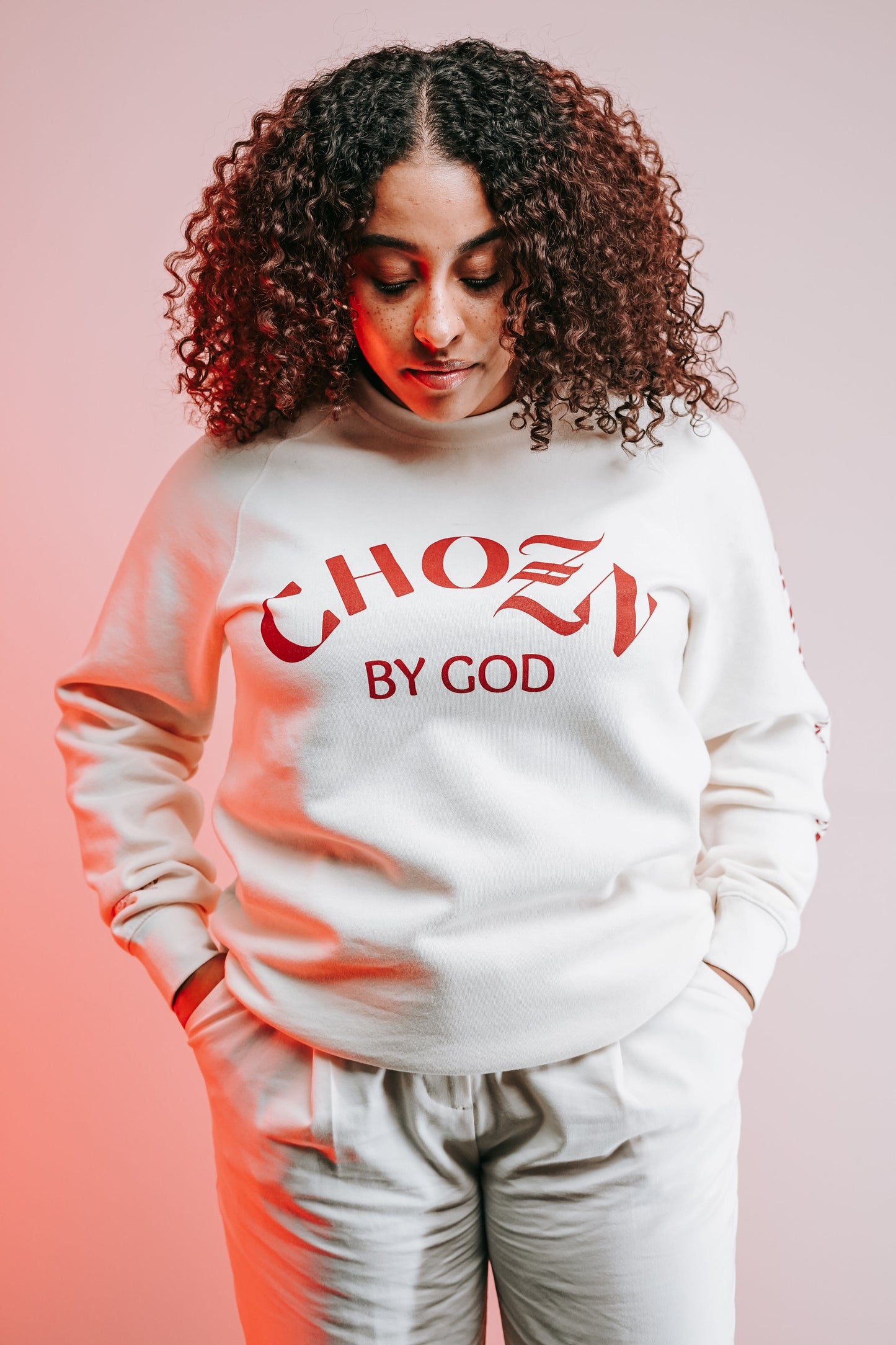 Peppermint Chozn By God Sweatshirt