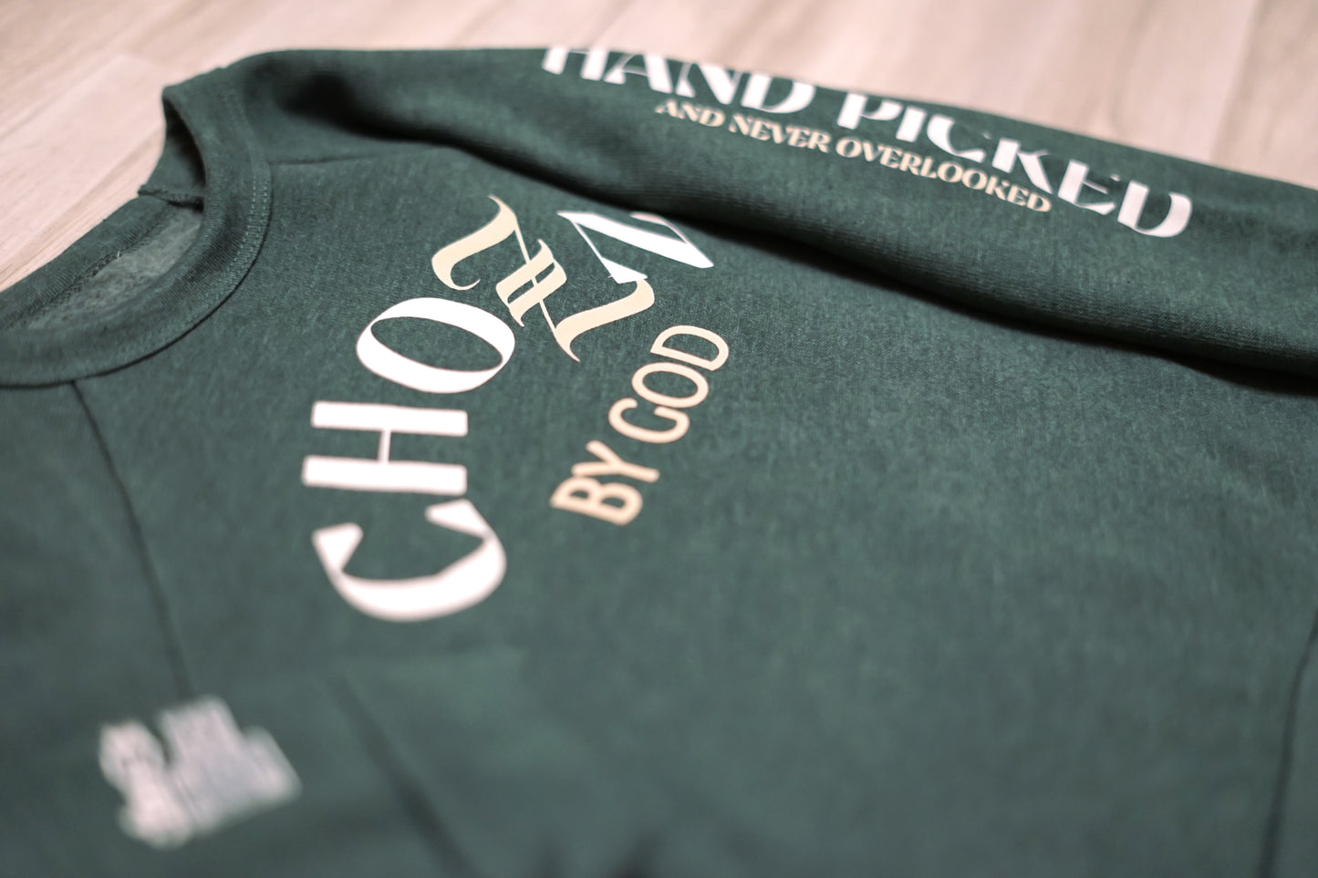 Chozn by God Pine Green Crewneck (Toddler)