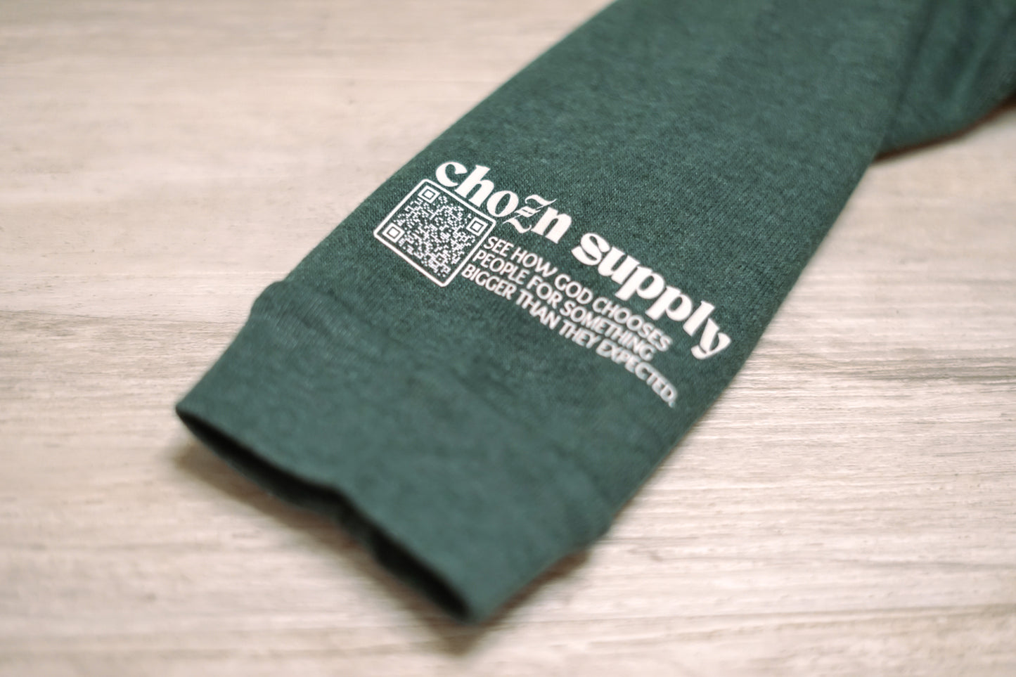 Chozn by God Pine Green Crewneck (Toddler)