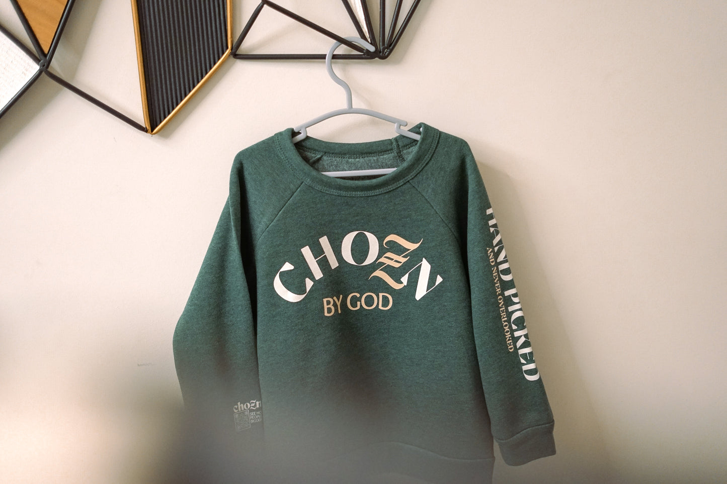 Chozn by God Pine Green Crewneck (Toddler)