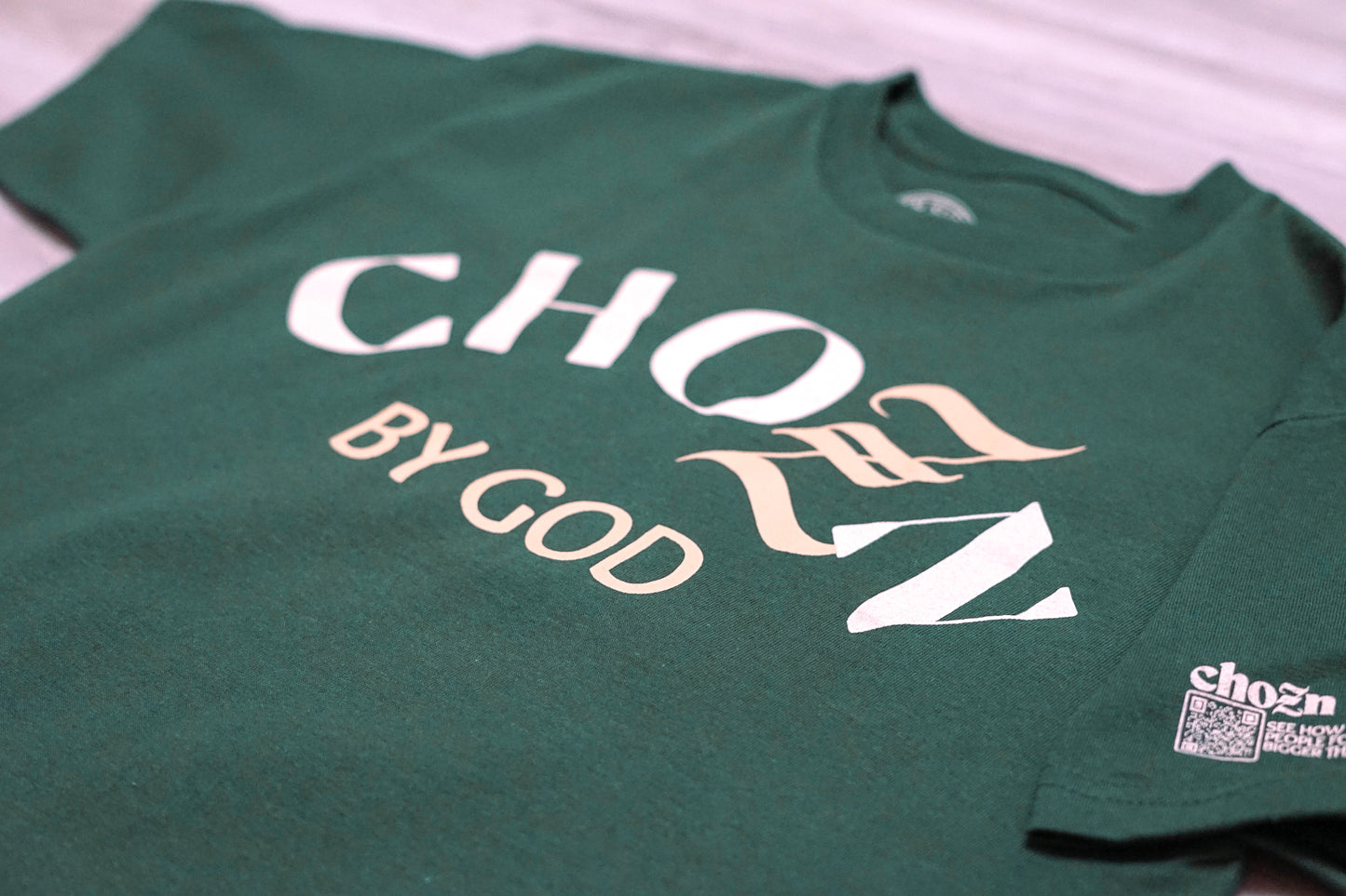 Chozn By God Tee Pine Green