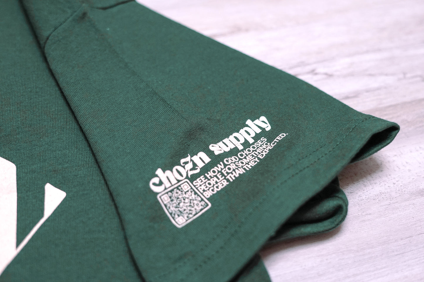 Chozn By God Tee Pine Green