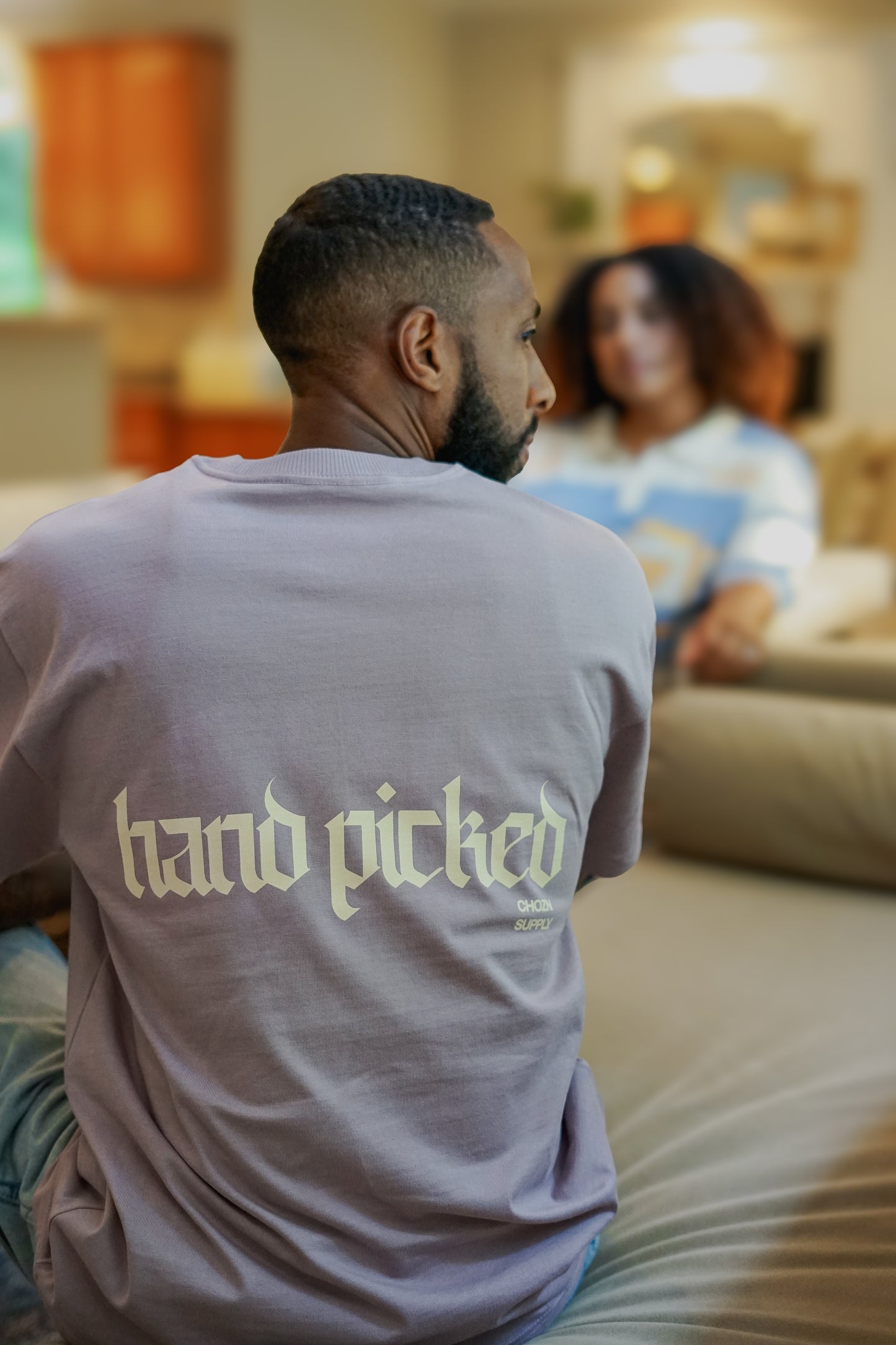 Chozn By God Lavender Latte Heavyweight Tee