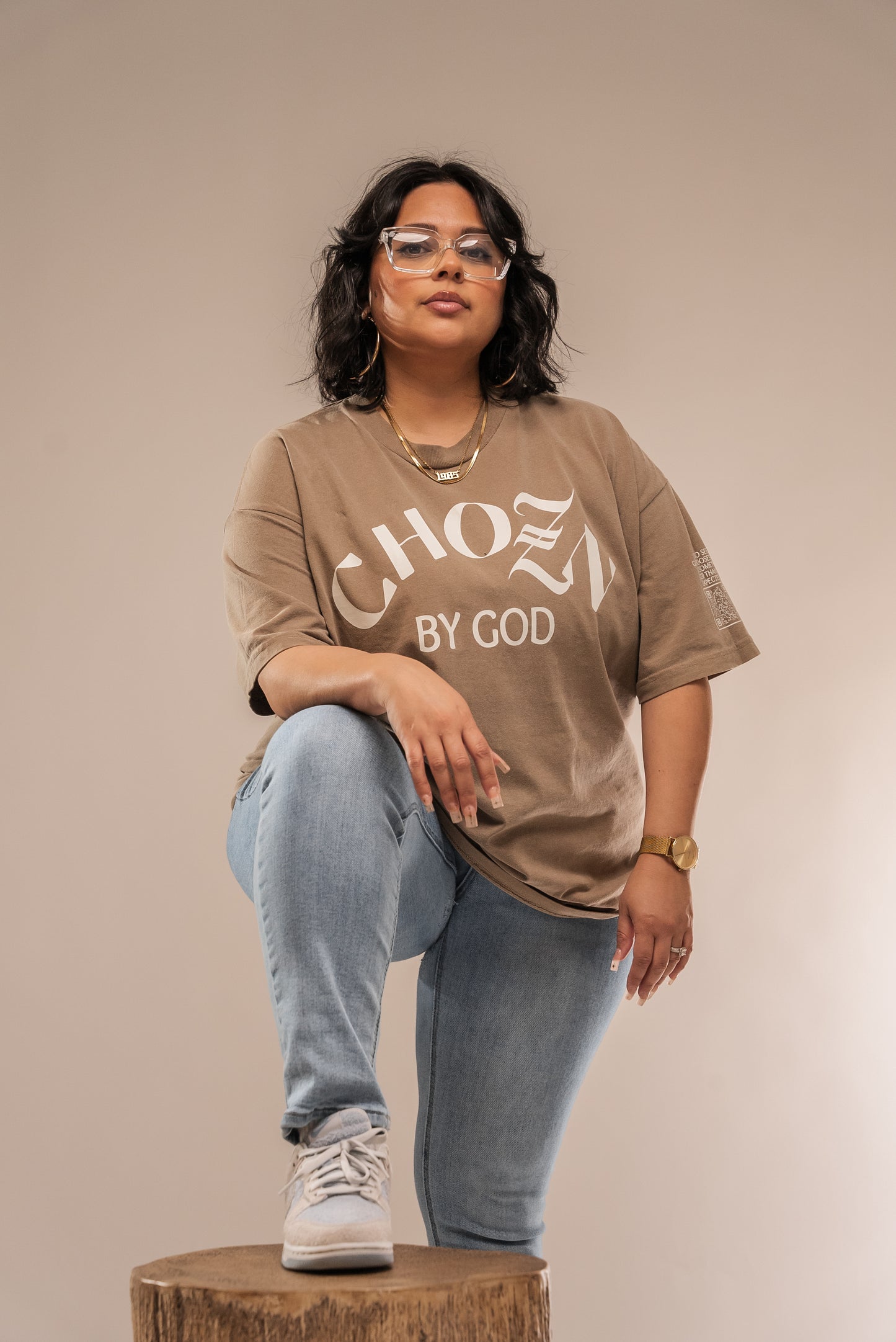 Chozn By God Tee (Tiramisu)