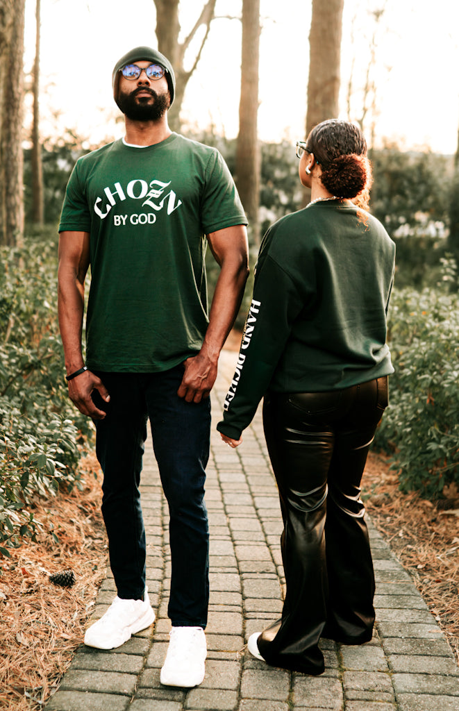 Chozn By God Tee Pine Green