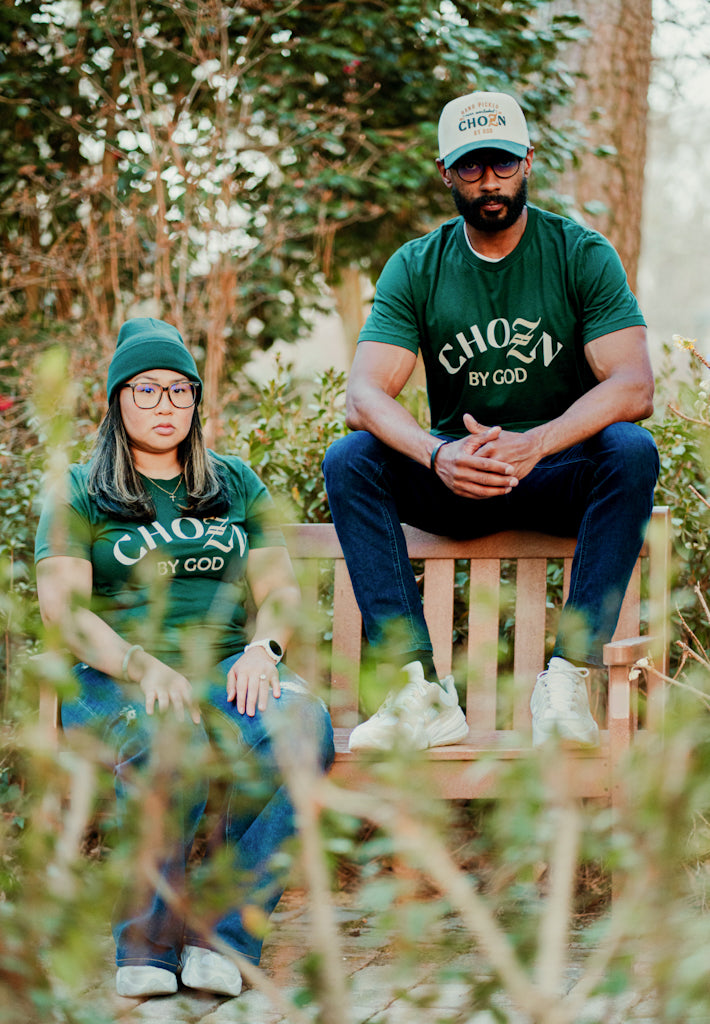 Chozn By God Tee Pine Green