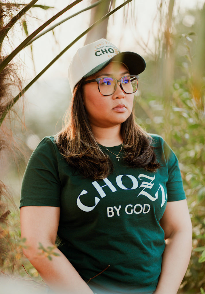 Chozn By God Tee Pine Green