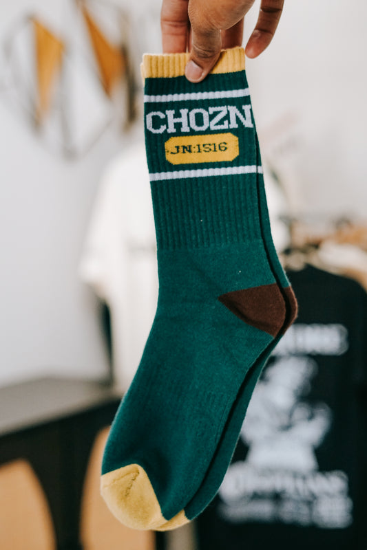 Eden’s Emerald Premium Socks (Pine Green)