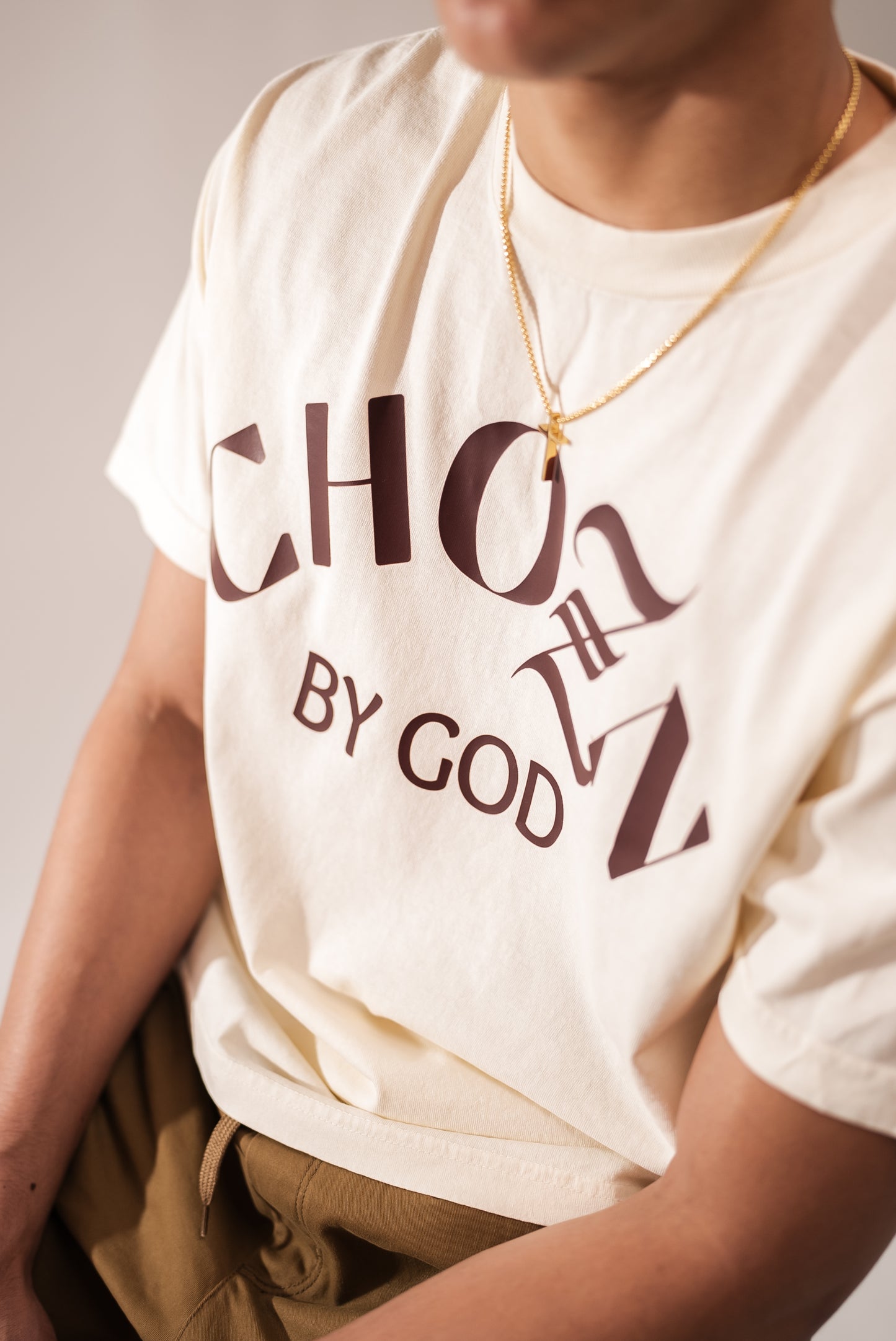 Chozn By God Tee Mocha Latte