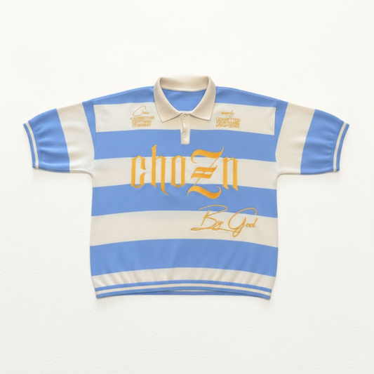 Chozn by God | Carolina Miracles Knitted Polo